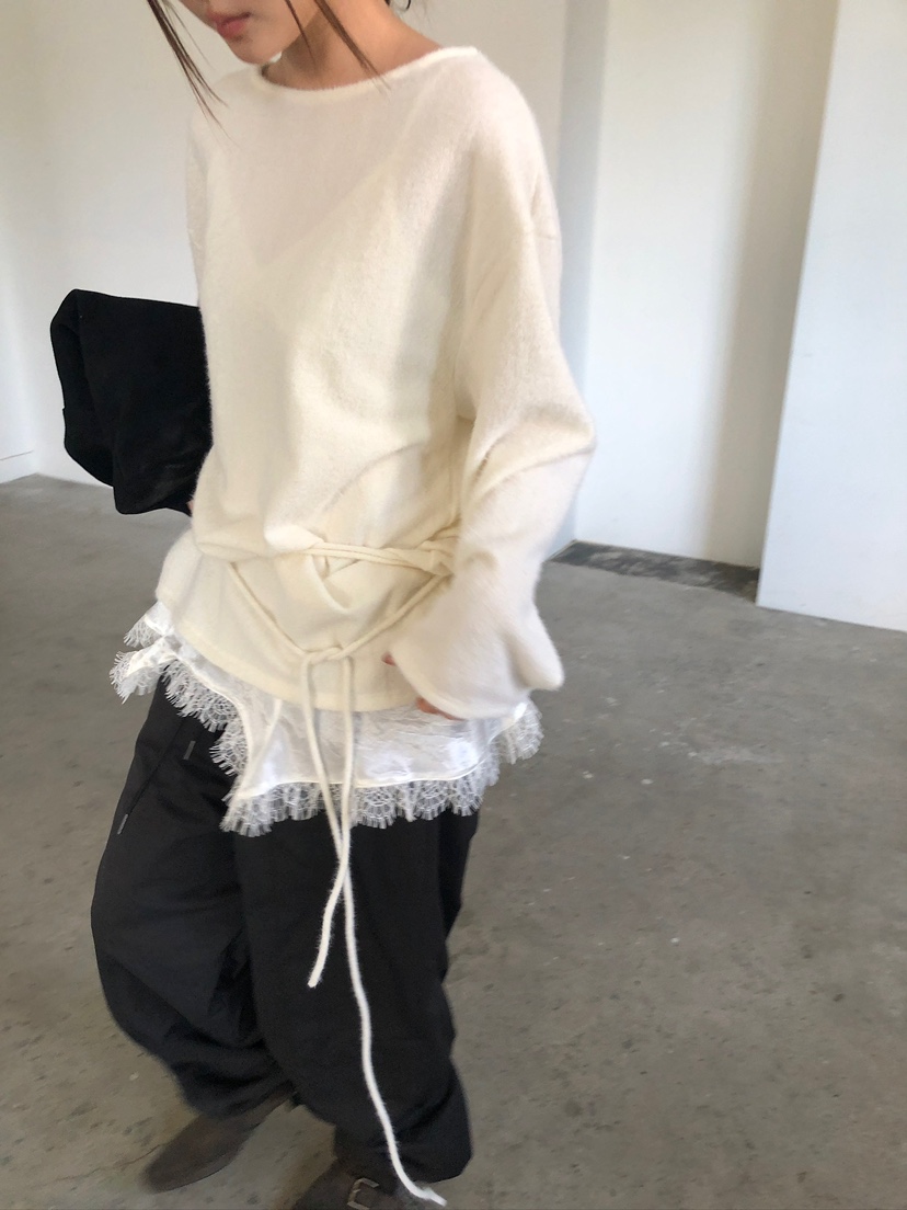 UNBOUND韓國代購㊣女裝新品25秋冬推薦熱賣吊帶背心蕾絲緞面UNBOUND吊帶/背心