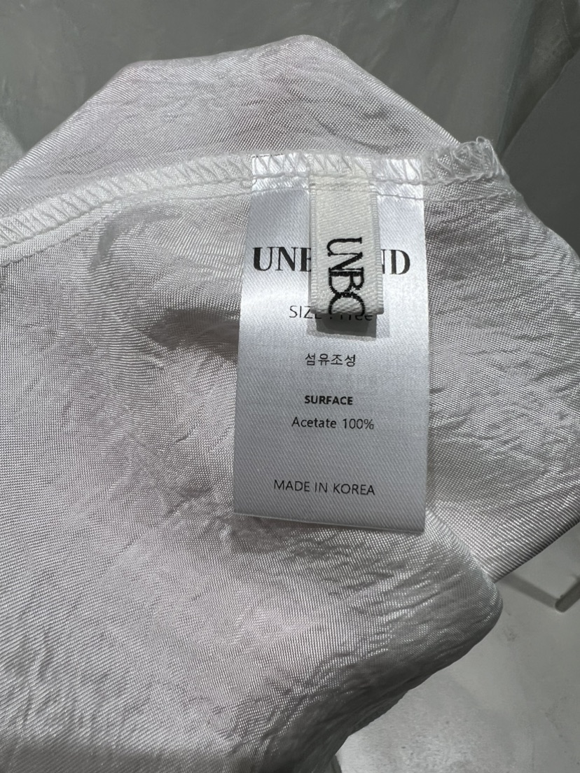 UNBOUND韓國代購㊣女裝新品25秋冬推薦熱賣吊帶背心蕾絲緞面UNBOUND吊帶/背心