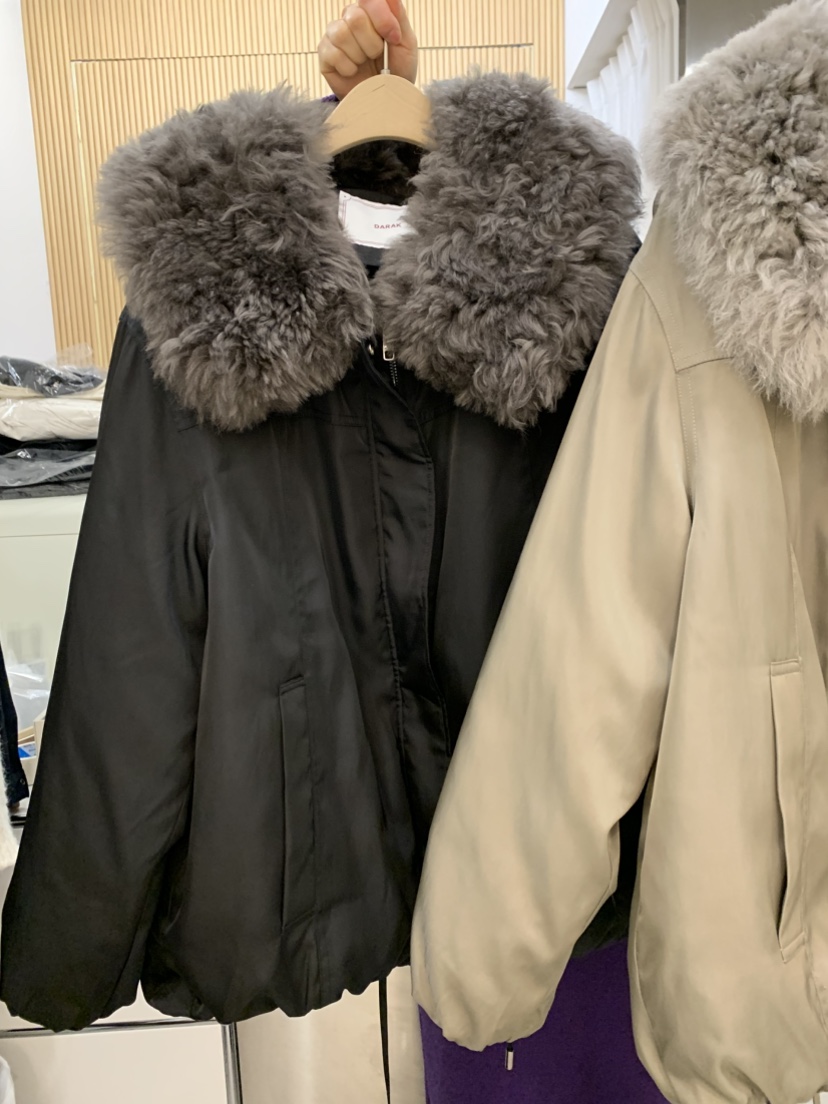 DARAK東大門㊣實拍女裝新款熱賣人氣休閑時尚推薦職業短款棉服DARAK短款棉服