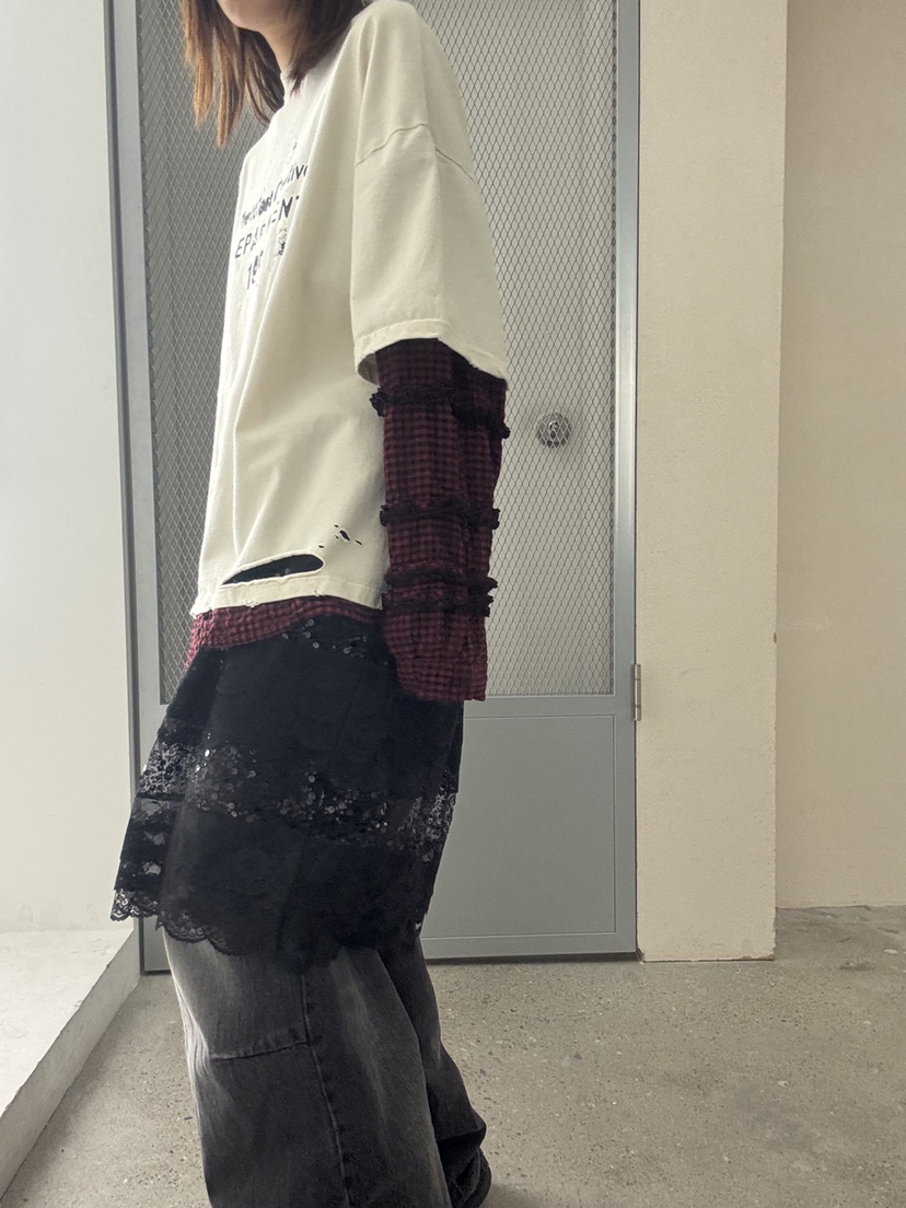 FRANC—L韓國直郵㊣女士新款職業25秋冬休閑人氣半身裙中短裙FRANC半身裙/中短裙