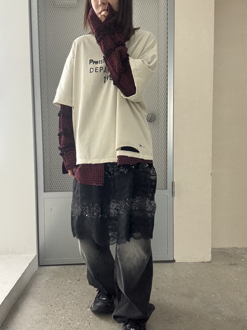 FRANC—L韓國直郵㊣女士新款職業25秋冬休閑人氣半身裙中短裙FRANC半身裙/中短裙