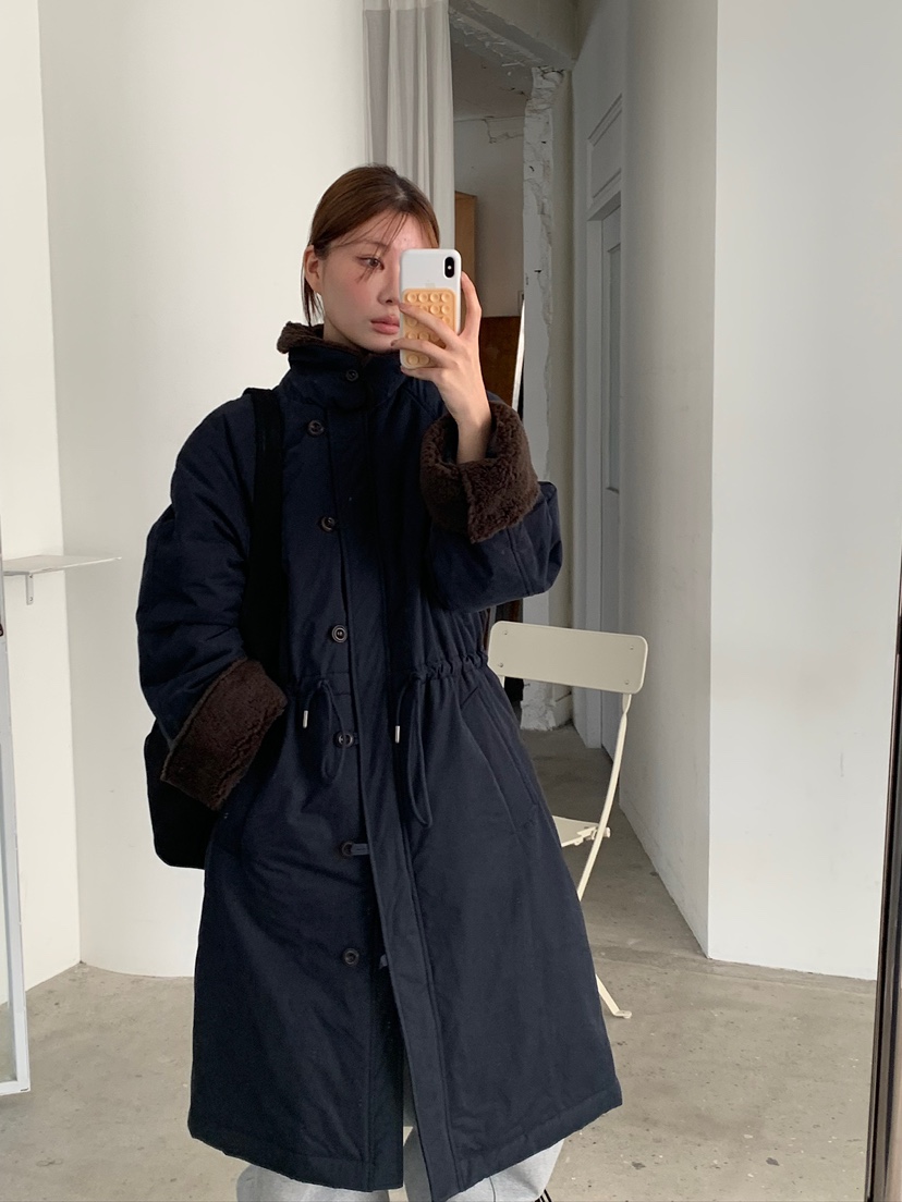 UNBOUND韓國直郵㊣女裝新品職業人氣推薦時尚熱賣中長款大衣UNBOUND中長款大衣