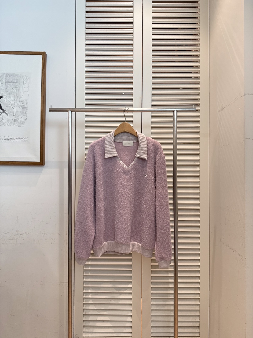 FAVE-L東大門㊣實拍女裝新品職業人氣休閑25秋冬推薦時尚衛衣FAVE-L衛衣圖色3