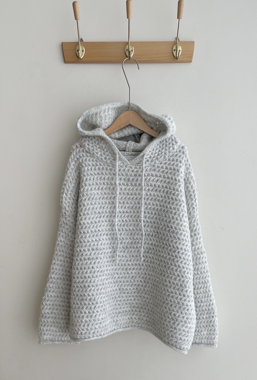 MINIQUEENS東大門㊣代購女裝新品推薦休閑職業毛衣連帽針織衫MINIQUEENS毛衣圖色1