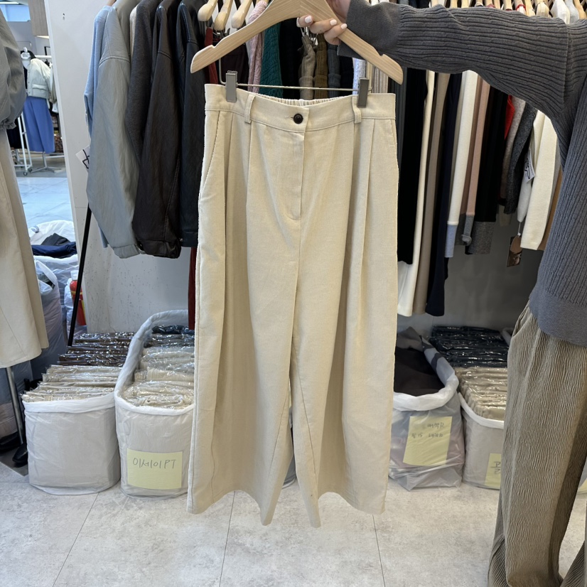 FUNNY POWDER東大門㊣直郵女士新品時尚真品熱賣職業休閑褲THE FUNNY休閑褲圖色1