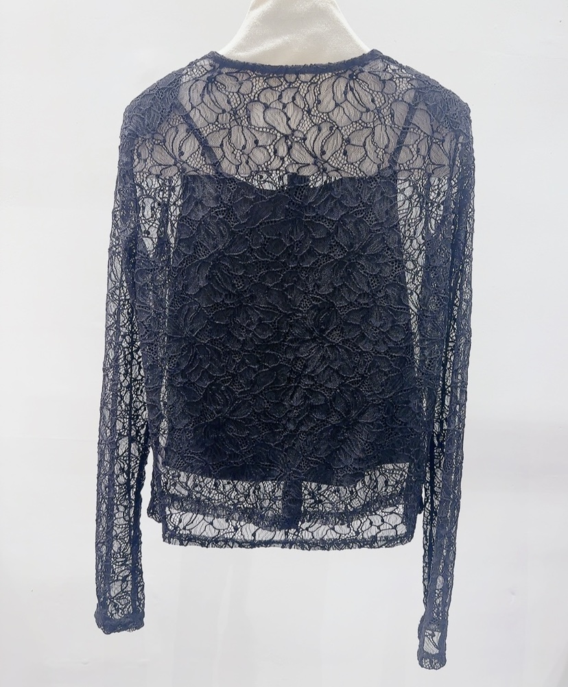 AWESOME-P東大門㊣代購女裝新品推薦熱賣休閑25秋冬套裝蕾絲AWESOME-P套裝