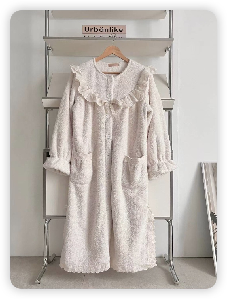 VICTORIA-P韓國代購㊣女士新款25秋冬推薦時尚人氣熱賣睡衣VICTORIA睡衣圖色1