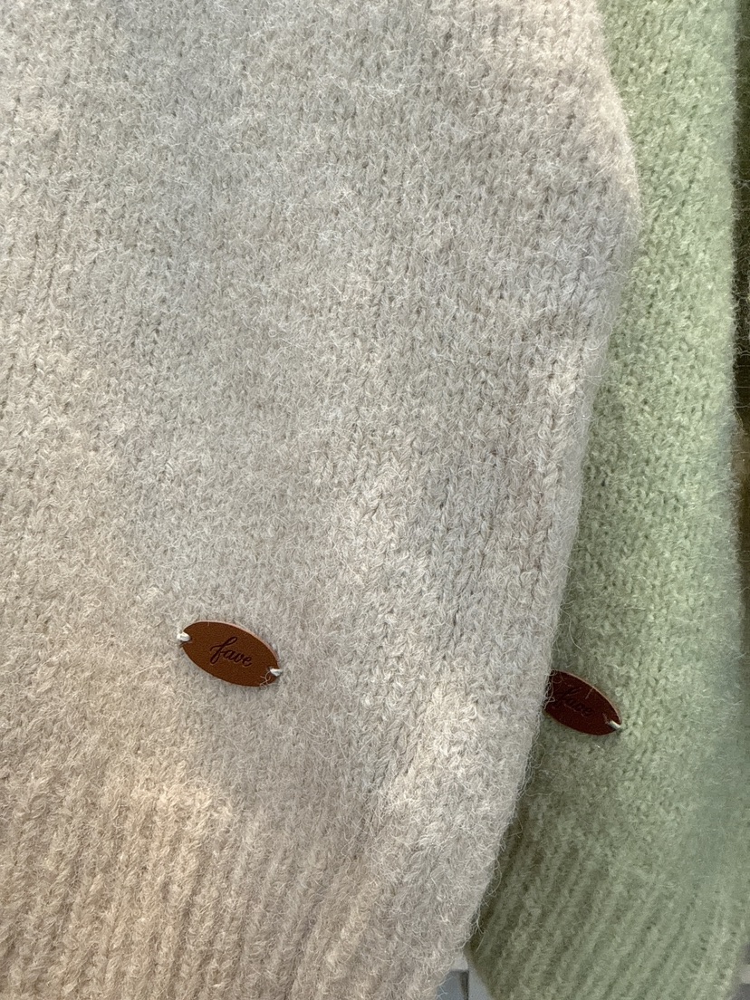 FAVE-L東大門㊣直郵女裝新款時尚人氣熱賣休閑25秋冬毛衣V領FAVE-L毛衣