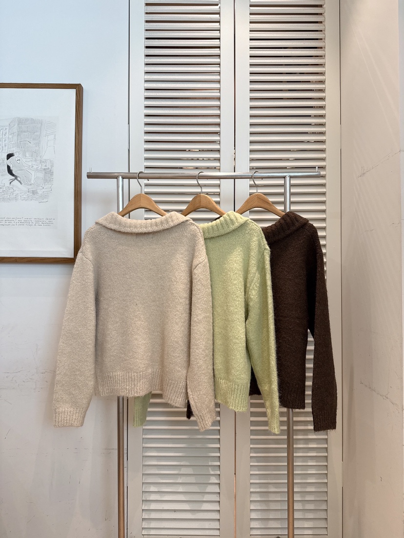 FAVE-L東大門㊣直郵女裝新款時尚人氣熱賣休閑25秋冬毛衣V領FAVE-L毛衣