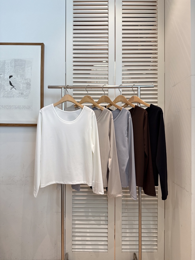 FAVE-L東大門㊣直郵女裝新品25秋冬人氣休閑熱賣推薦長袖T恤FAVE-L長袖T恤