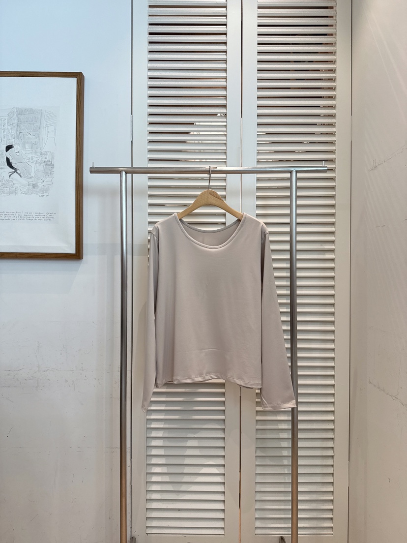 FAVE-L東大門㊣直郵女裝新品25秋冬人氣休閑熱賣推薦長袖T恤FAVE-L長袖T恤圖色2