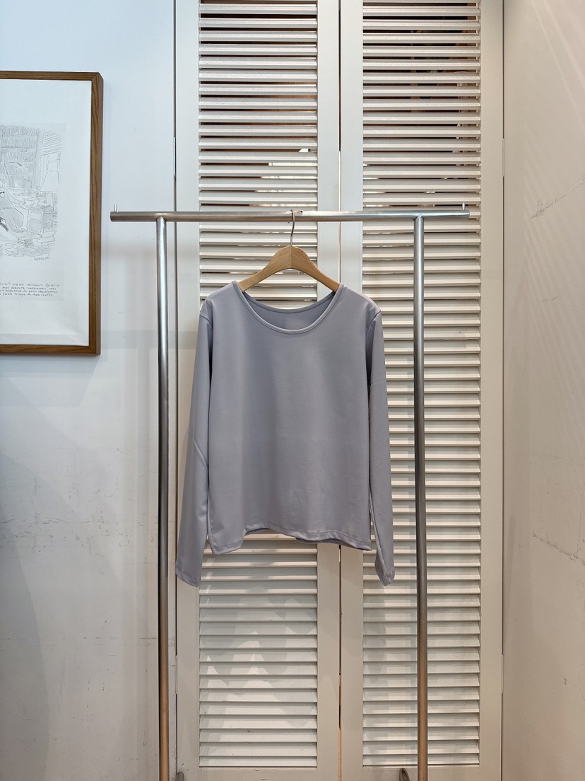 FAVE-L東大門㊣直郵女裝新品25秋冬人氣休閑熱賣推薦長袖T恤FAVE-L長袖T恤圖色3