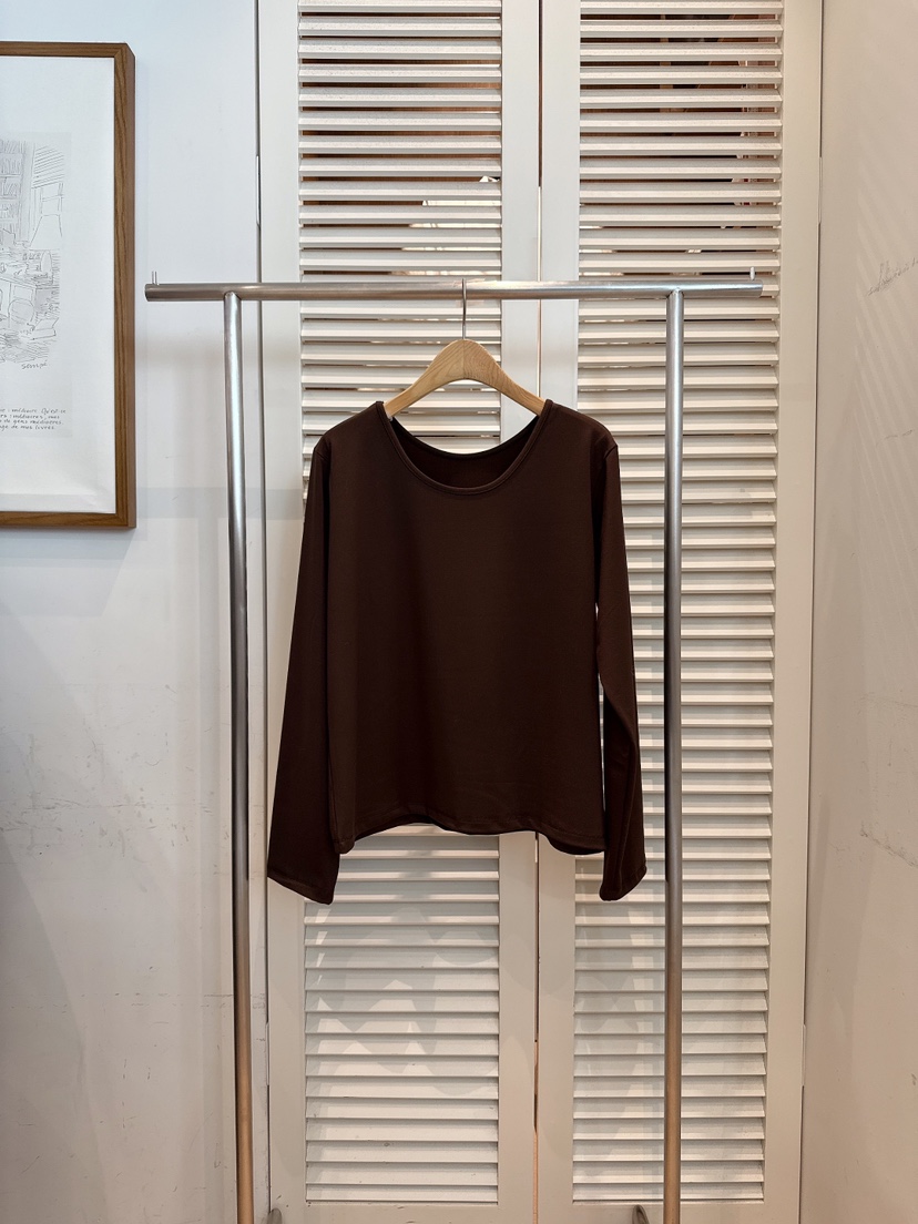 FAVE-L東大門㊣直郵女裝新品25秋冬人氣休閑熱賣推薦長袖T恤FAVE-L長袖T恤圖色4