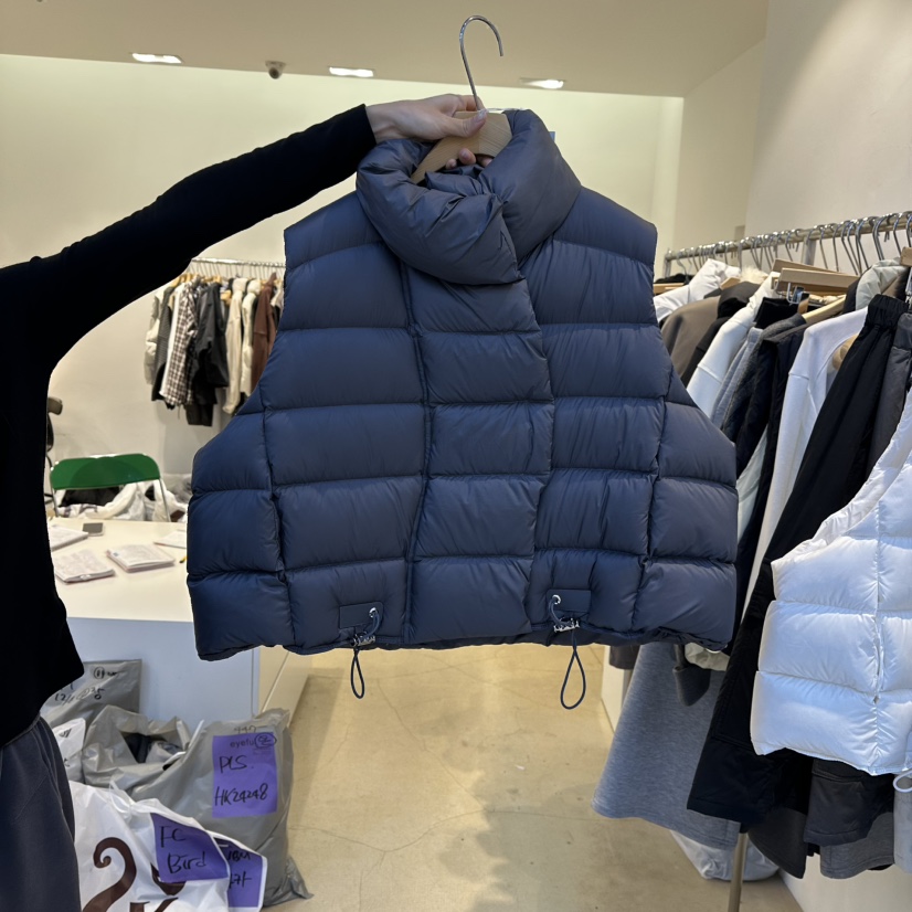 EYEFUL-Q東大門㊣直郵女裝新款時尚25秋冬熱賣職業休閑馬甲eyeful馬甲圖色2