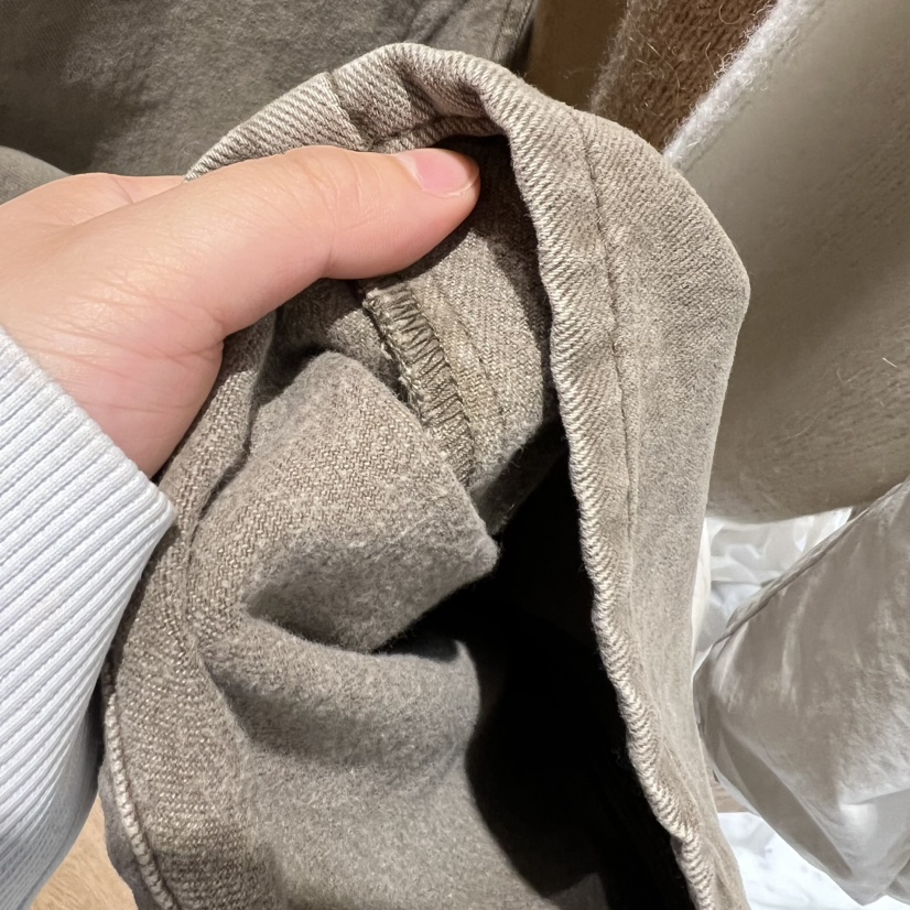 OP PER東大門㊣實拍女士新品職業休閑時尚25秋冬熱賣牛仔褲OPPER-simplebeige牛仔褲