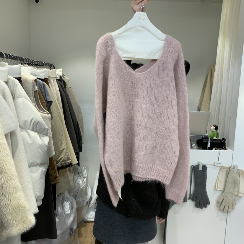 JINSIM東大門㊣直郵女裝新款人氣熱賣休閑職業25秋冬毛衣兩面穿JINSIM毛衣