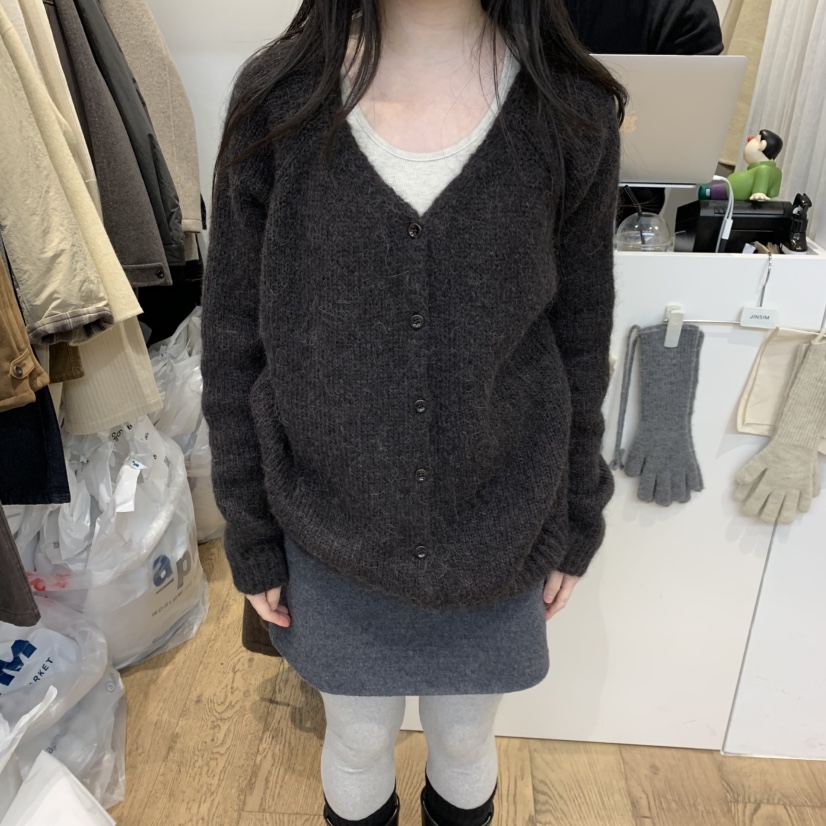 JINSIM東大門㊣直郵女裝新款人氣熱賣休閑職業25秋冬毛衣兩面穿JINSIM毛衣圖色1