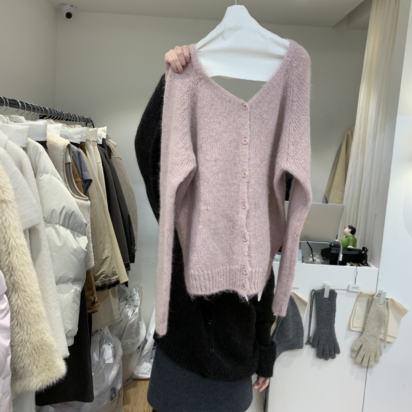 JINSIM東大門㊣直郵女裝新款人氣熱賣休閑職業25秋冬毛衣兩面穿JINSIM毛衣圖色2