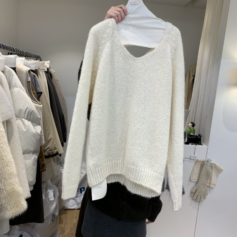 JINSIM東大門㊣直郵女裝新款人氣熱賣休閑職業25秋冬毛衣兩面穿JINSIM毛衣圖色3