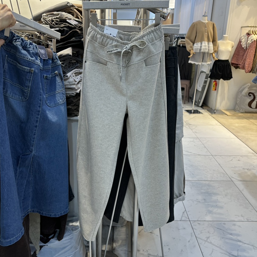 POCKET-Q韓國代購㊣女士新品熱賣休閑人氣推薦25秋冬休閑褲POCKET-Q休閑褲圖色1