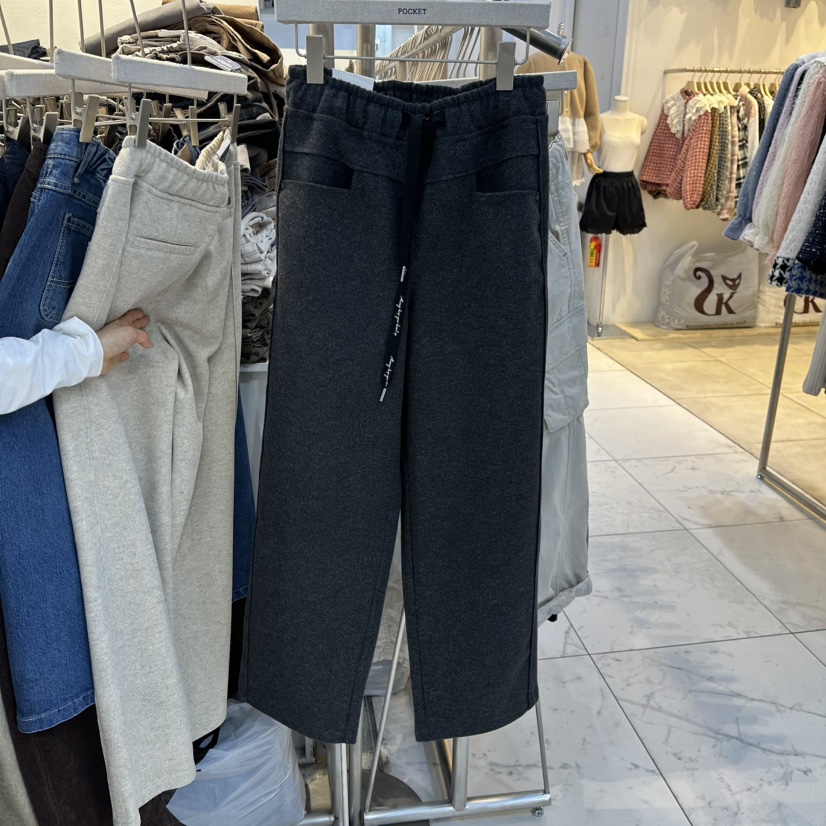 POCKET-Q韓國代購㊣女士新品熱賣休閑人氣推薦25秋冬休閑褲POCKET-Q休閑褲圖色2