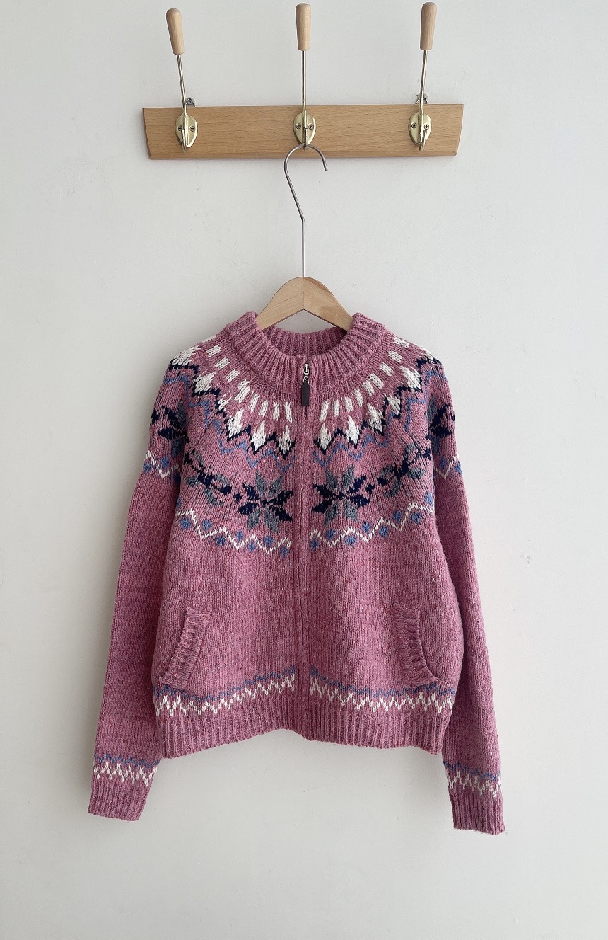 MINIQUEENS東大門㊣直郵女裝新款25秋冬人氣熱賣休閑毛衣拉鏈MINIQUEENS毛衣圖色1