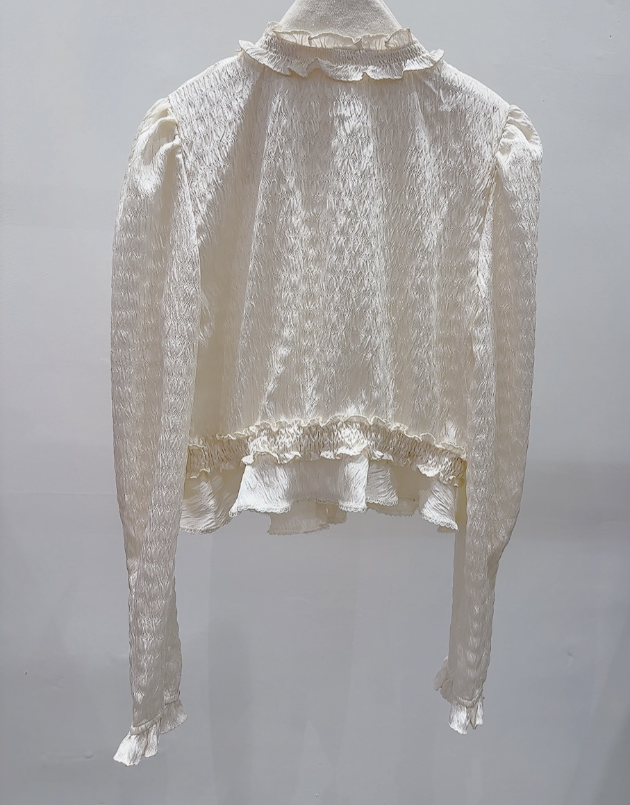 AWESOME-P東大門㊣直郵女士新款時尚人氣推薦25秋冬襯衫蕾絲衫AWESOME-P襯衫/蕾絲衫