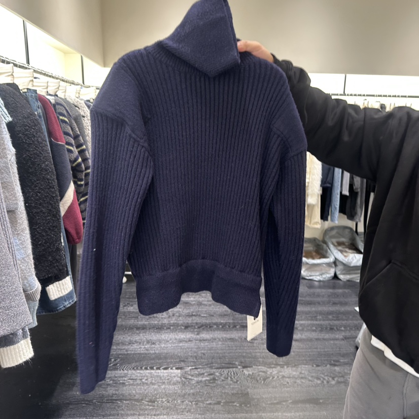 TOMGIRL韓國代購㊣女士新款職業熱賣休閑推薦人氣25秋冬毛衣條紋TOMGIRL毛衣圖色3