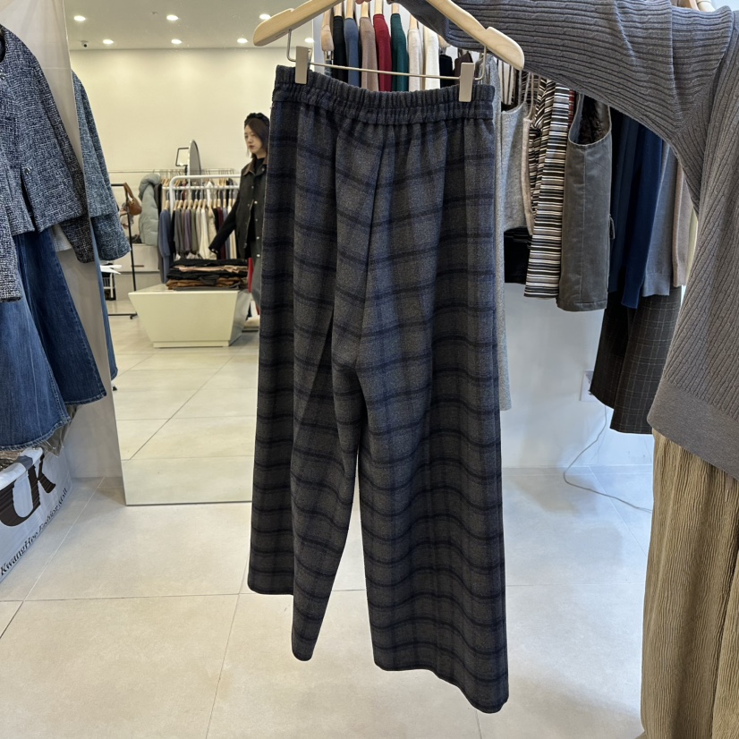 FUNNY POWDER東大門㊣實拍女士新款職業熱賣時尚人氣休閑褲THE FUNNY休閑褲