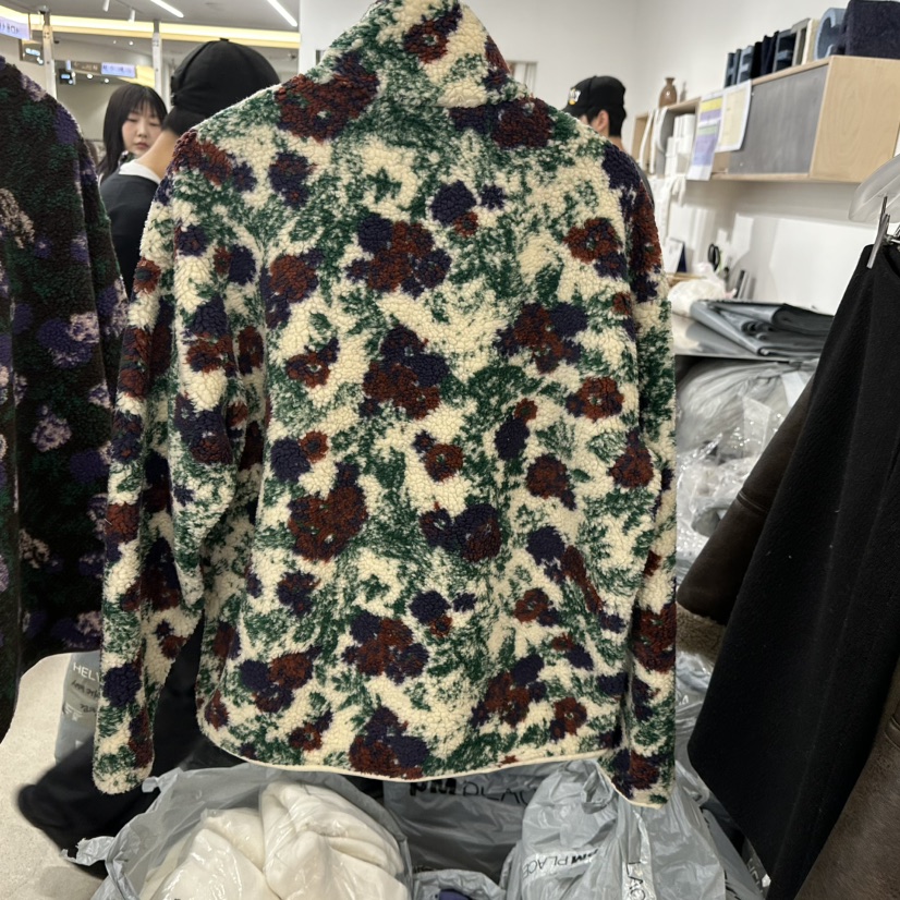 HELVETICA東大門㊣實拍女裝新款真品25秋冬人氣夾克抓絨拉鏈HELVETICA夾克