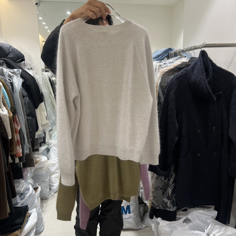 THE REST東大門㊣實拍女裝新品人氣推薦休閑25秋冬毛衣羊毛THE REST/UNNOEUD毛衣