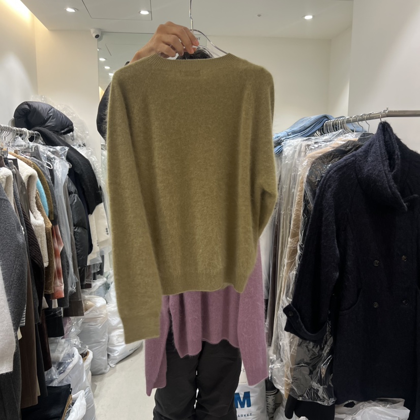 THE REST東大門㊣實拍女裝新品人氣推薦休閑25秋冬毛衣羊毛THE REST/UNNOEUD毛衣