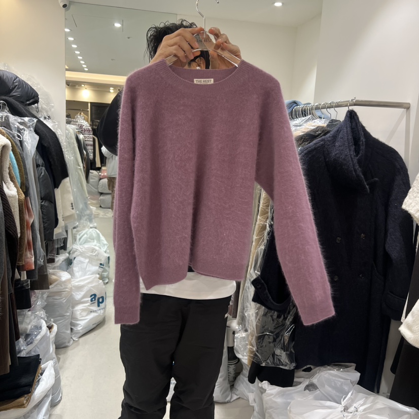 THE REST東大門㊣實拍女裝新品人氣推薦休閑25秋冬毛衣羊毛THE REST/UNNOEUD毛衣圖色1