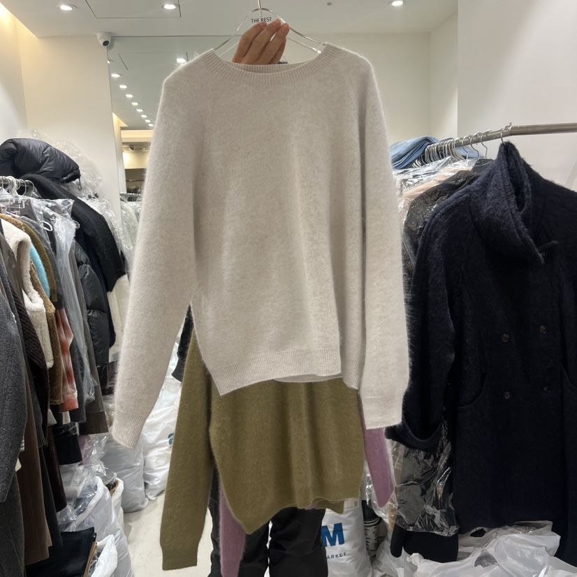 THE REST東大門㊣實拍女裝新品人氣推薦休閑25秋冬毛衣羊毛THE REST/UNNOEUD毛衣圖色3