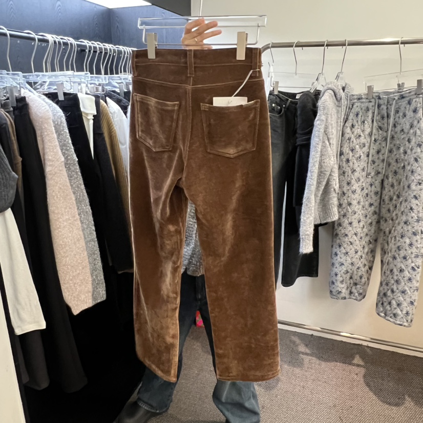 MORE THAN YESTERDAY/LOVE YOU SO MUCH韓國代購㊣女裝新品推薦休閑褲燈芯絨LYSM/MORE THAN YESTERDAY休閑褲