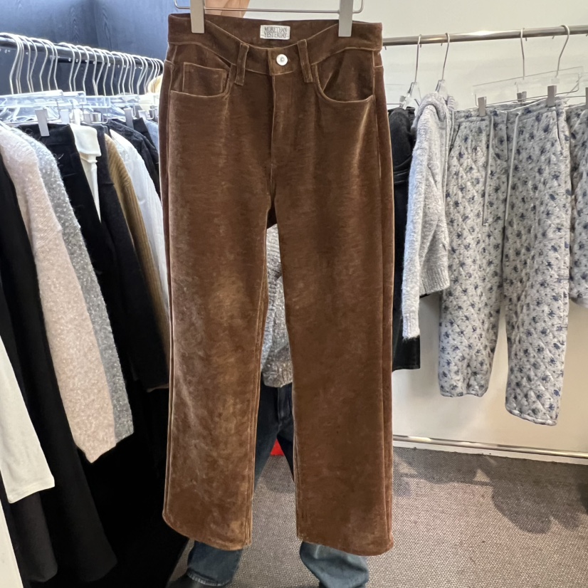 MORE THAN YESTERDAY/LOVE YOU SO MUCH韓國代購㊣女裝新品推薦休閑褲燈芯絨LYSM/MORE THAN YESTERDAY休閑褲圖色2