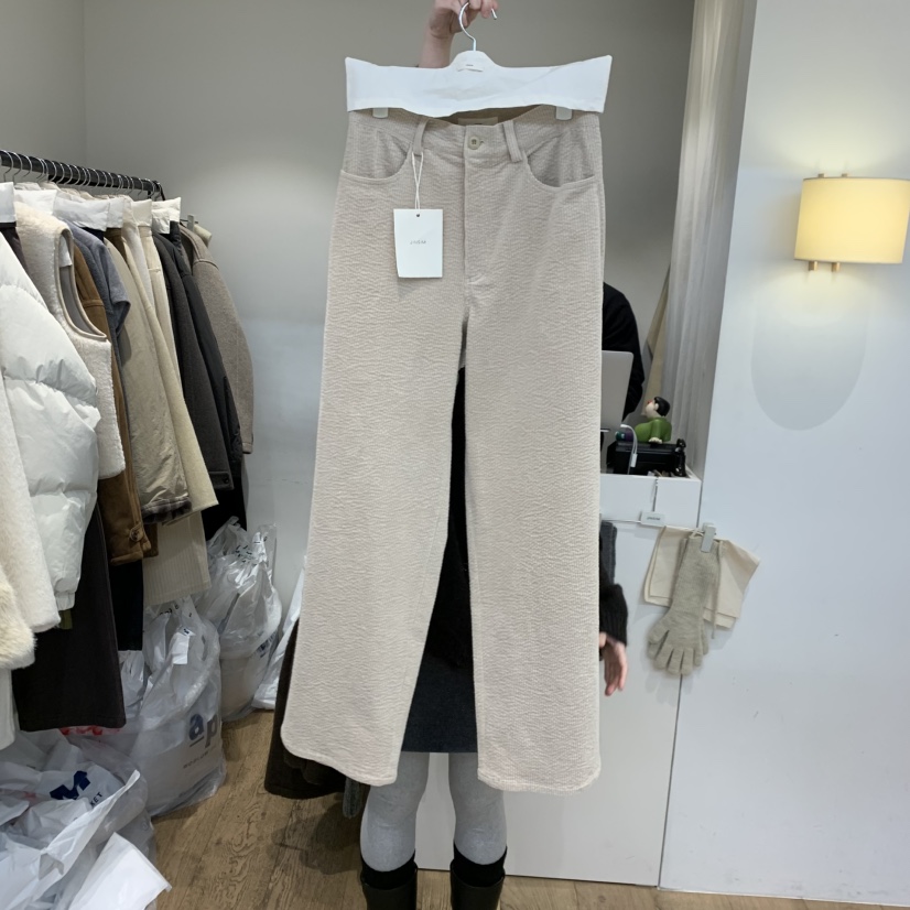 JINSIM東大門㊣實拍女裝新品人氣休閑25秋冬真品熱賣休閑褲JINSIM休閑褲圖色1