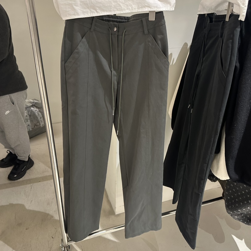 LOVE YOU SO MUCH/MORE THAN YESTERDAY東大門㊣代購女裝新品真品休閑褲抓絨LYSM/MORE THAN YESTERDAY休閑褲圖色1