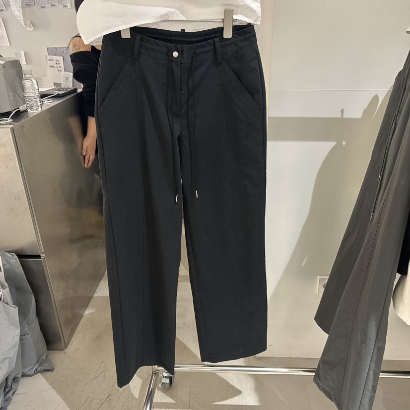 LOVE YOU SO MUCH/MORE THAN YESTERDAY東大門㊣代購女裝新品真品休閑褲抓絨LYSM/MORE THAN YESTERDAY休閑褲圖色2