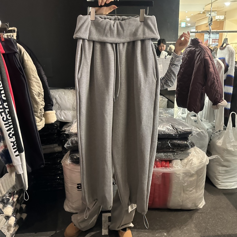 ELF-L東大門㊣直郵女裝新款真品職業熱賣推薦25秋冬休閑褲PROJECT ELF/ELF-L休閑褲圖色3灰色