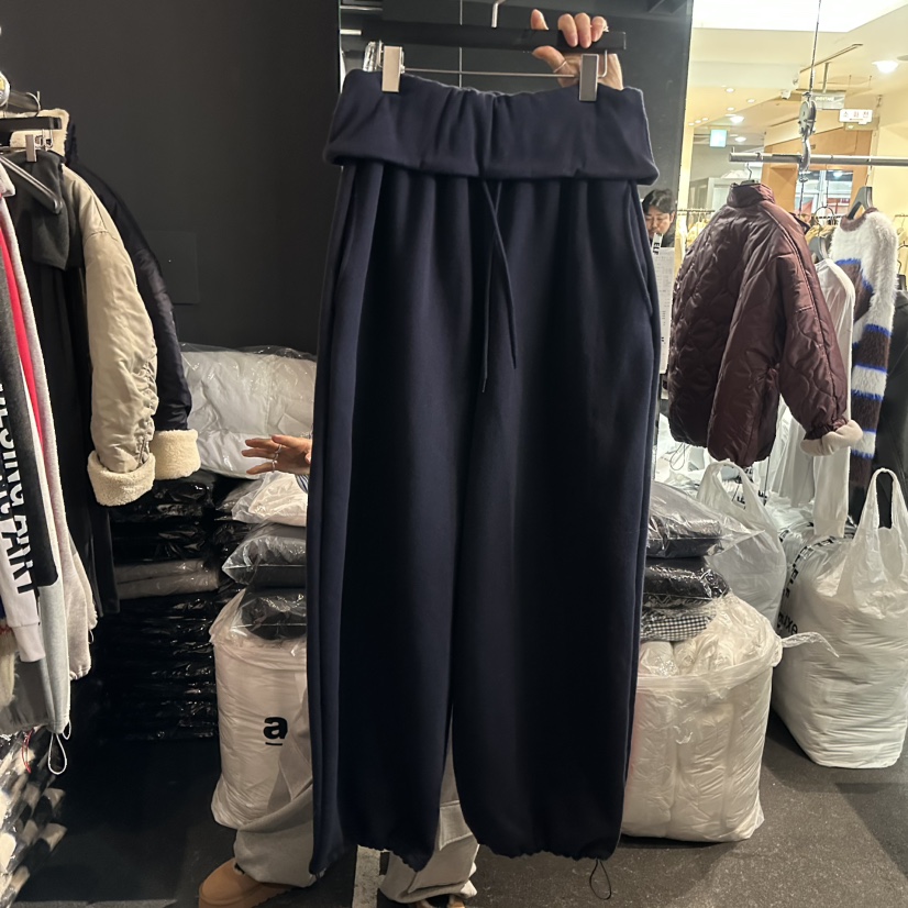 ELF-L東大門㊣直郵女裝新款真品職業熱賣推薦25秋冬休閑褲PROJECT ELF/ELF-L休閑褲圖色4深藍色