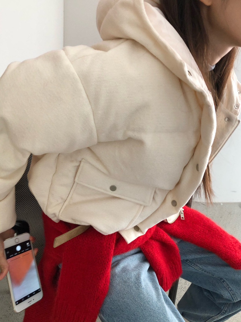 MEET ME韓國直郵㊣女士新款人氣時尚25秋冬短款羽絨服填充鴨絨MEET ME短款羽絨服