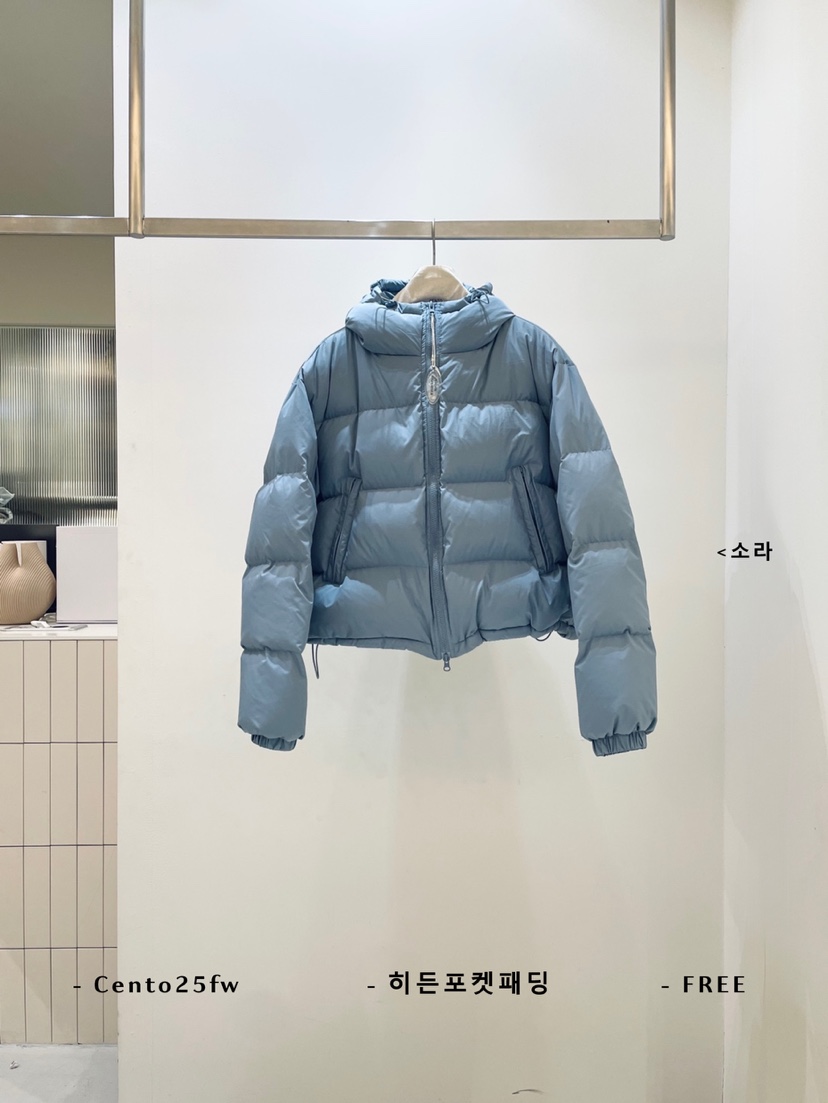 CENTO東大門㊣直郵女士新款推薦休閑職業短款羽絨服口袋鴨絨CENTO短款羽絨服圖色2