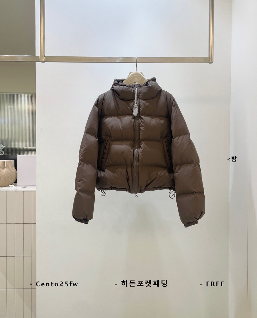 CENTO東大門㊣直郵女士新款推薦休閑職業短款羽絨服口袋鴨絨CENTO短款羽絨服圖色3