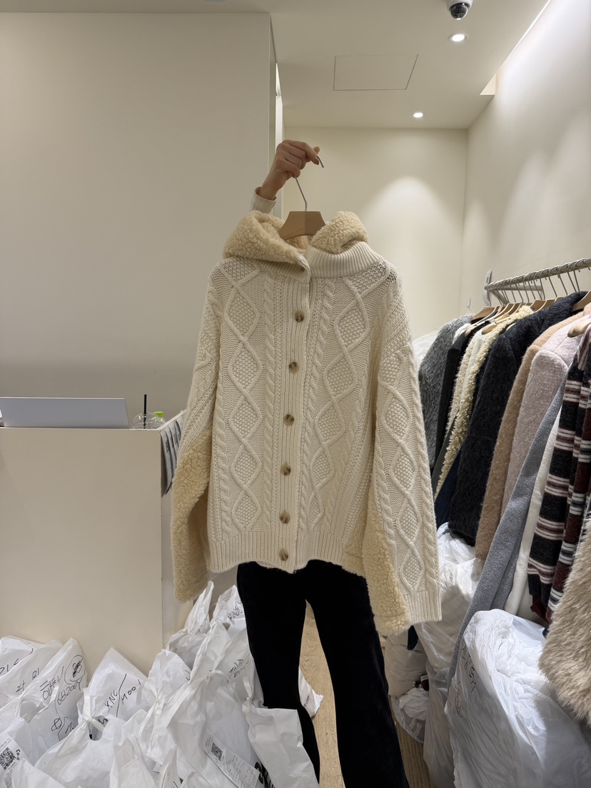 FLOWER-L東大門㊣實拍女裝新款人氣熱賣25秋冬職業真品毛衣FLOWER-L毛衣圖色1