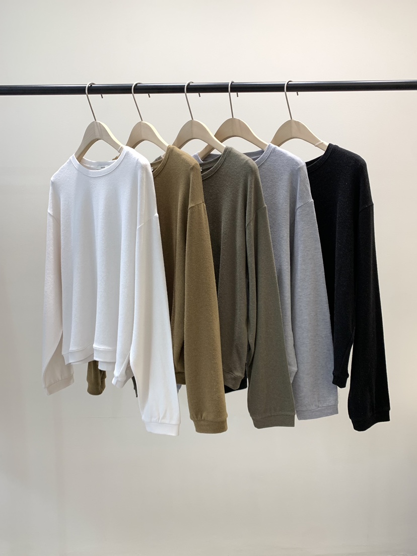 KNOCK東大門㊣直郵女裝新品人氣職業推薦時尚熱賣休閑長袖T恤KNOCK長袖T恤