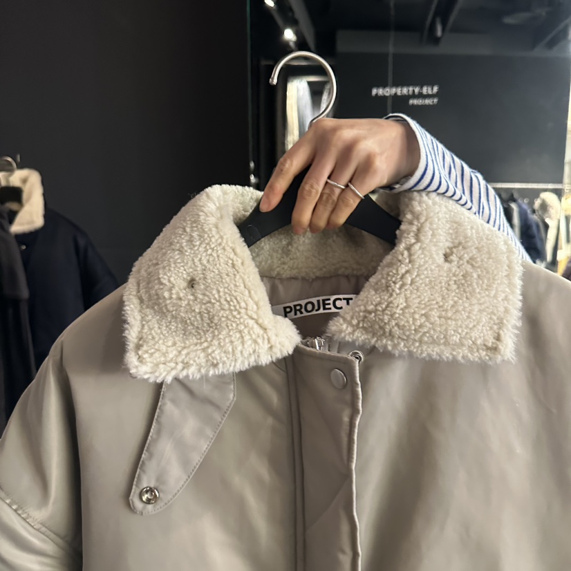 ELF-L韓國直郵㊣女士新品熱賣推薦25秋冬真品人氣短款棉服PROJECT ELF/ELF-L短款棉服