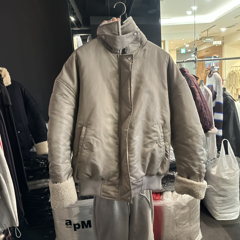 ELF-L韓國直郵㊣女士新品熱賣推薦25秋冬真品人氣短款棉服PROJECT ELF/ELF-L短款棉服圖色1