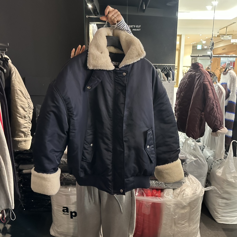 ELF-L韓國直郵㊣女士新品熱賣推薦25秋冬真品人氣短款棉服PROJECT ELF/ELF-L短款棉服圖色2