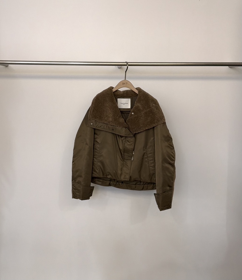 TWENTY FOUR SEVEN24-7韓國直郵㊣女士新品人氣短款羽絨服鴨絨TEWNTY FOUR SEVEN24-7短款羽絨服圖色1